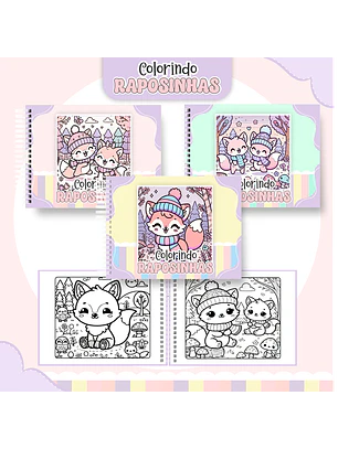 Arquivo Livro de Colorir Raposinhas