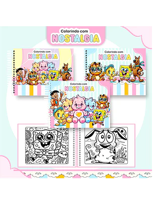 Arquivo Livro de Colorir Nostalgia
