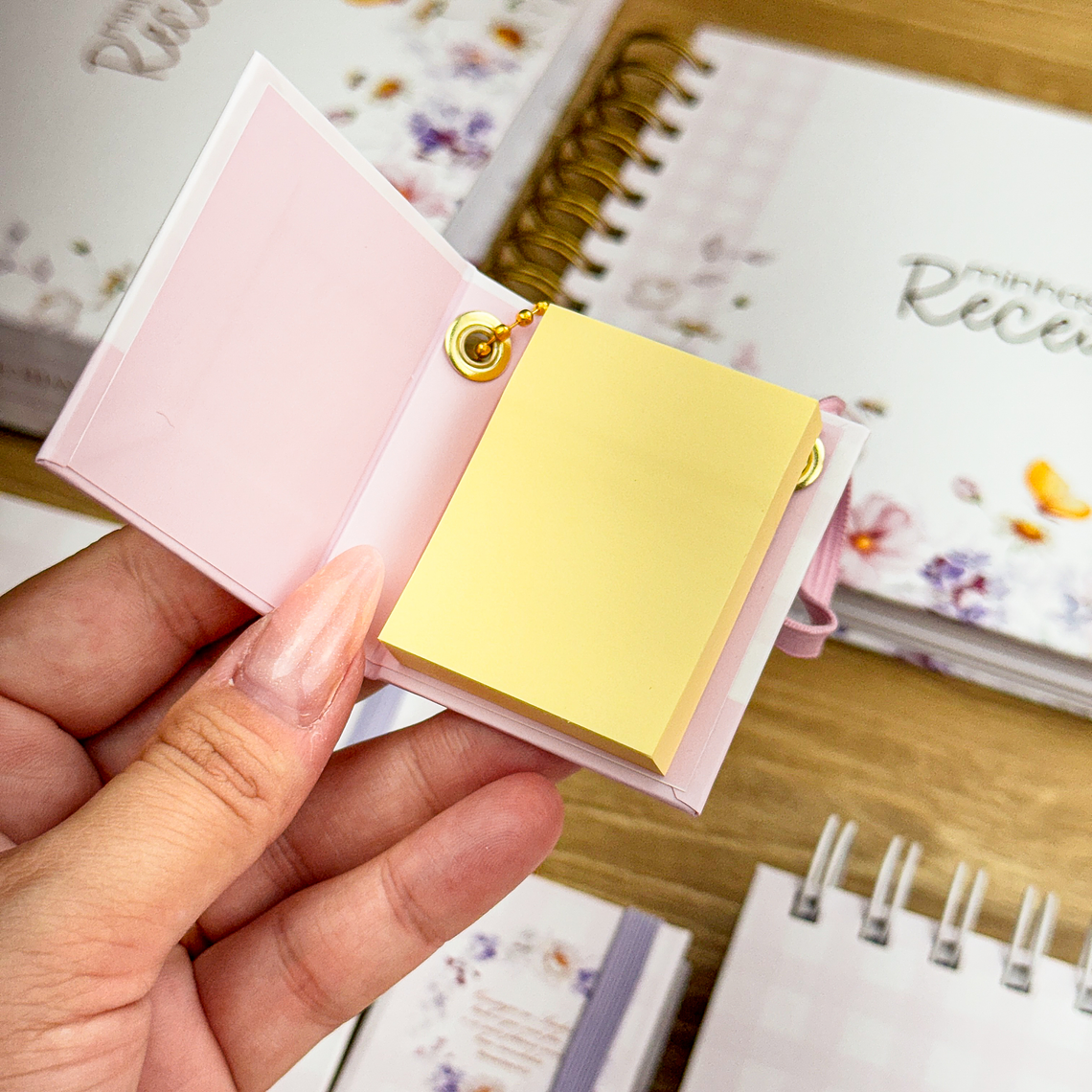 Arquivo Bloquinho A6 e Post it 8