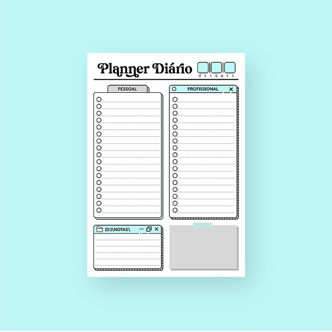 Arquivo Planner Diário  5