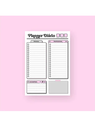 Arquivo Planner Diário 