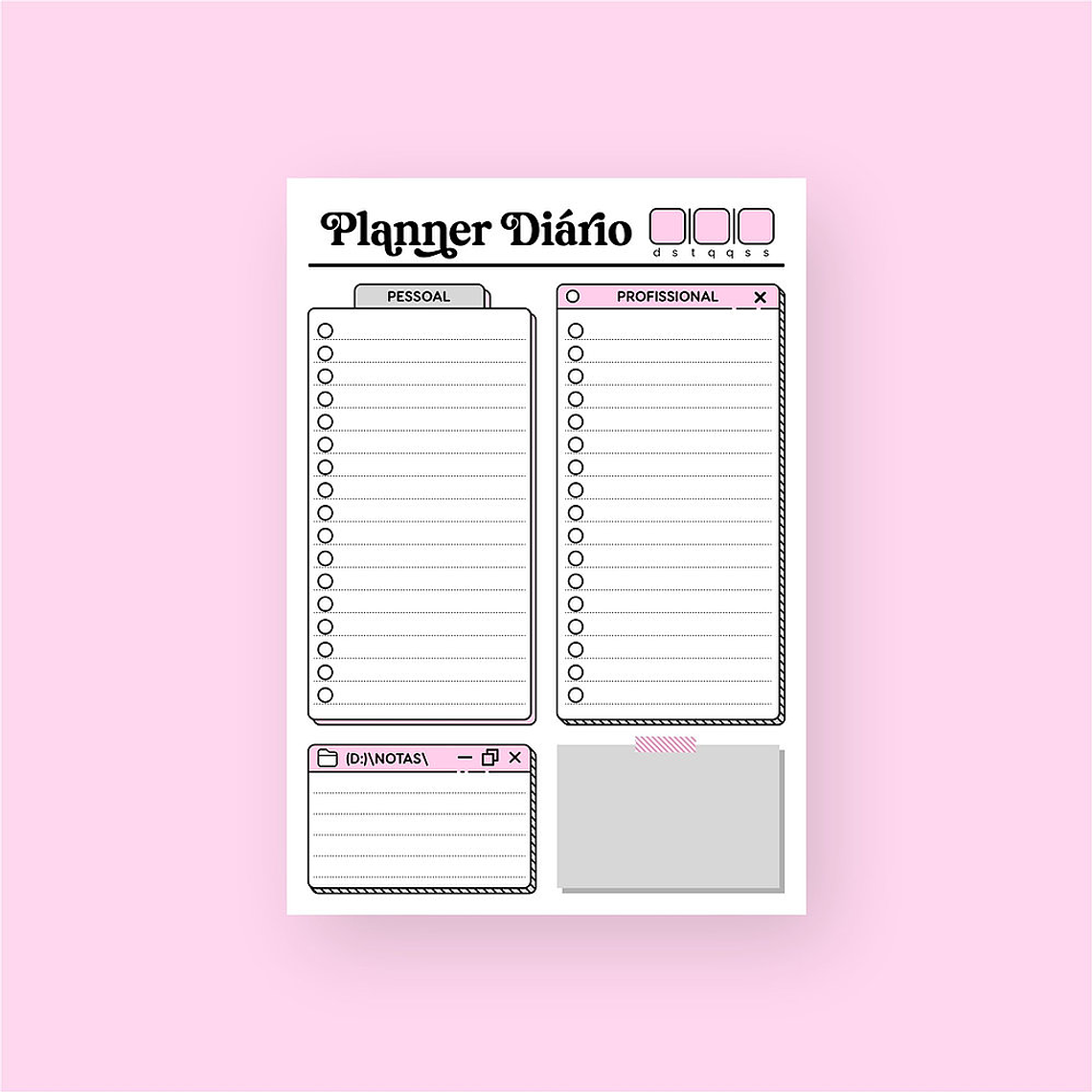 Arquivo Planner Diário  1