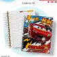 Arquivo Encadernação Kit Escolar - Carros - Thumbnail 8