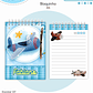 Arquivo Encadernação Kit Escolar - Aviões - Thumbnail 6