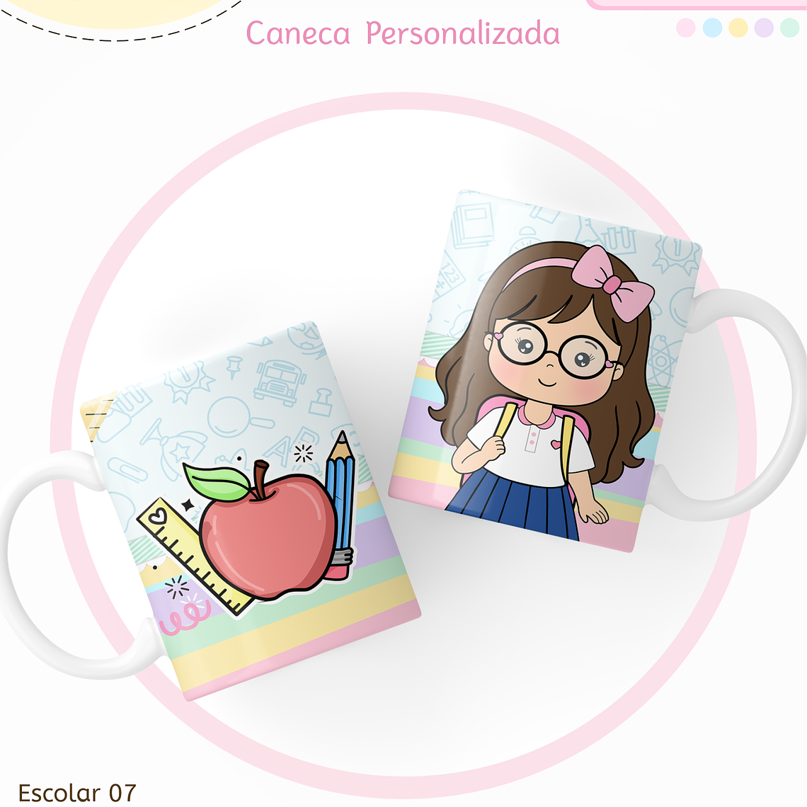 Arquivo Encadernação Kit Escolar - Aluninhas 2026 7