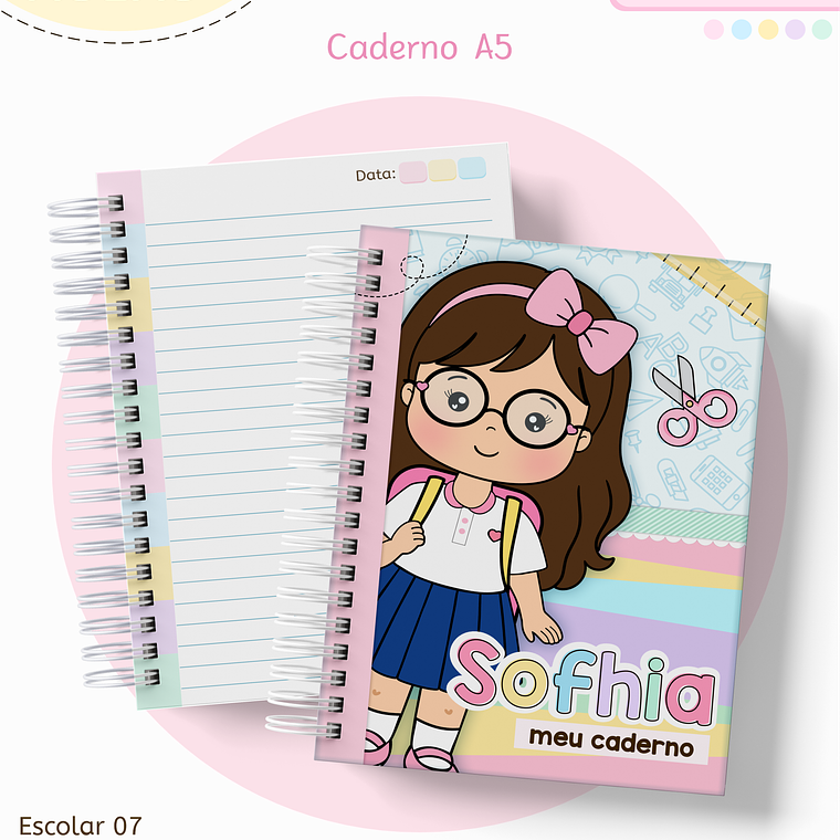 Arquivo Encadernação Kit Escolar - Aluninhas 2026 11