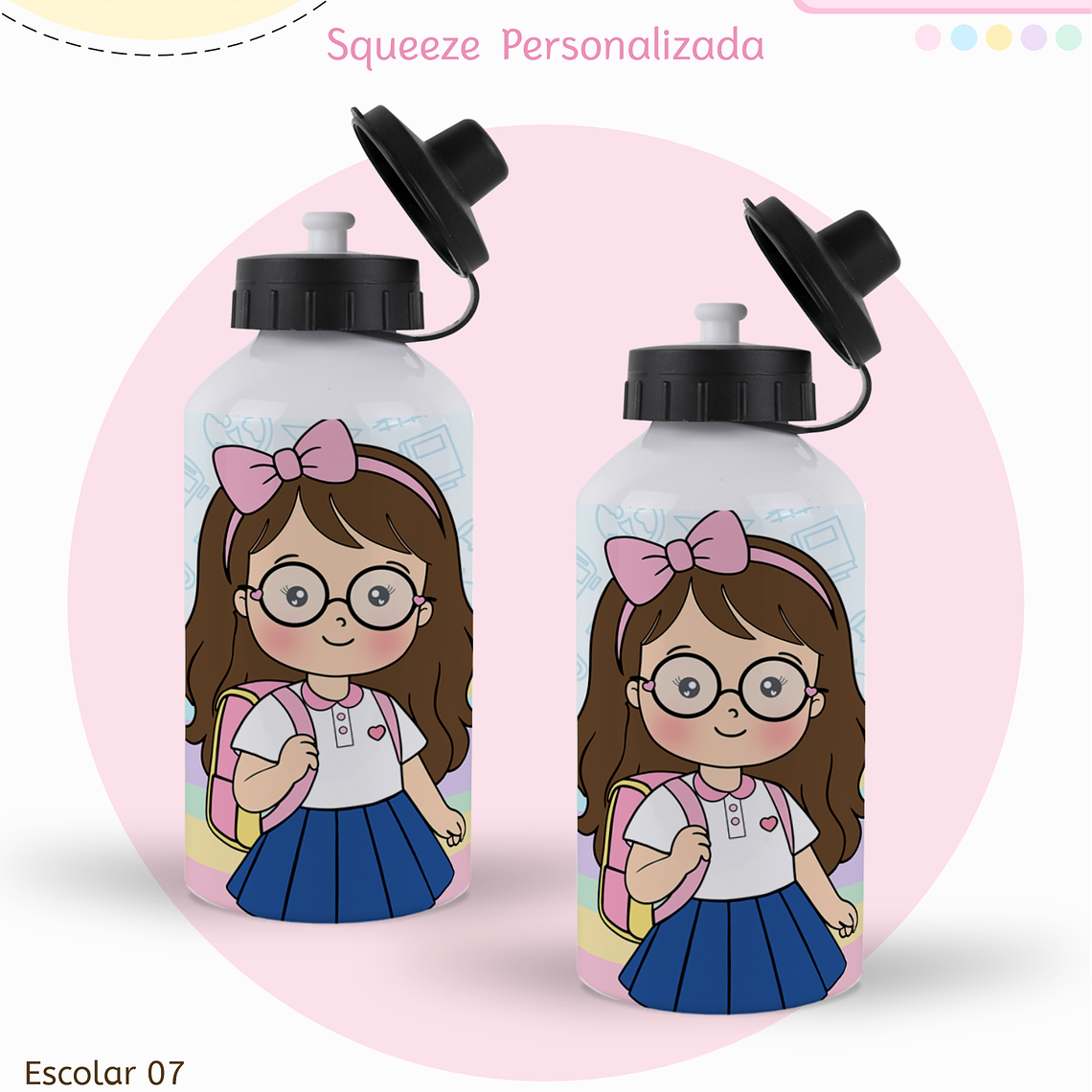 Arquivo Encadernação Kit Escolar - Aluninhas 2026 13