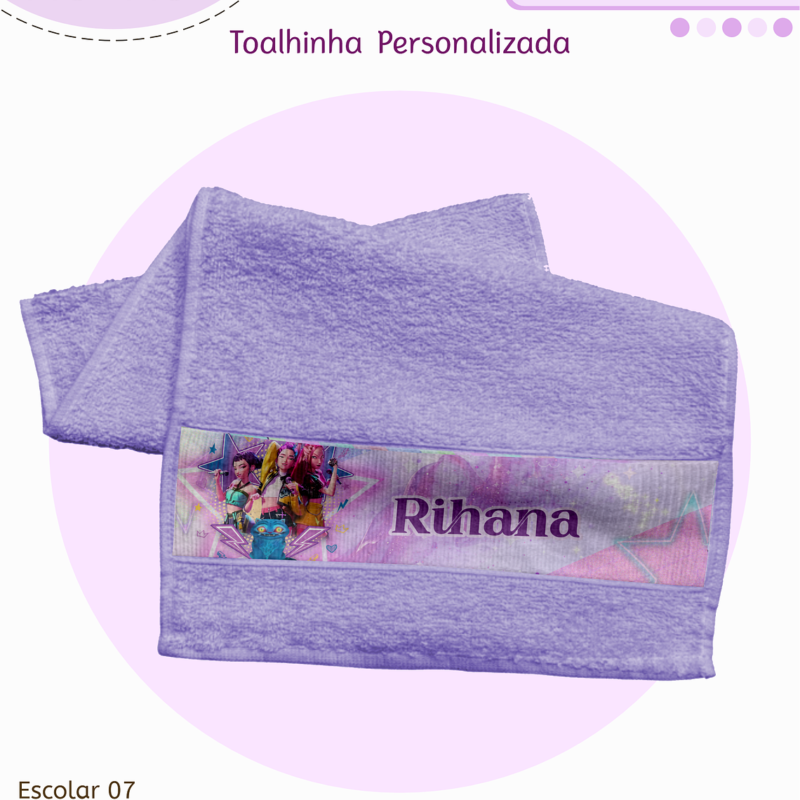 Arquivo Encadernação Kit Escolar - Guerreiras do K-pop 10