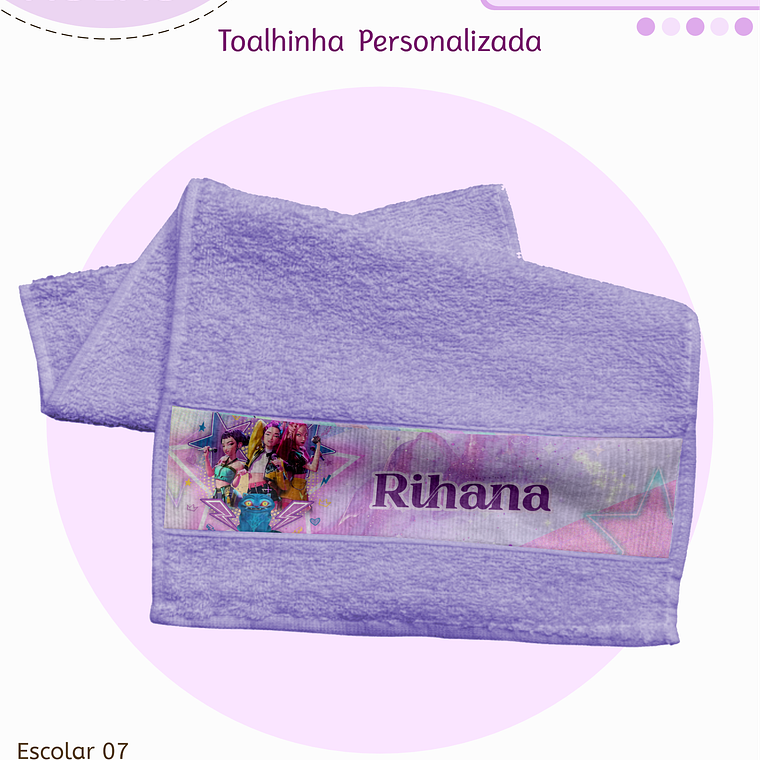 Arquivo Encadernação Kit Escolar - Guerreiras do K-pop 10