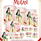 Arquivo Encadernação Escolar 2026 Mulan - Thumbnail 1