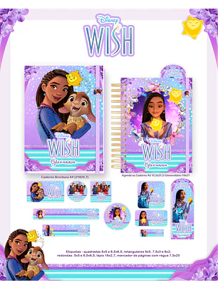 Arquivo Encadernação Escolar 2026 Wish