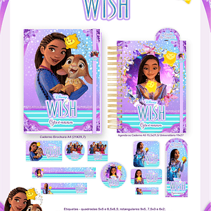 Arquivo Encadernação Escolar 2026 Wish