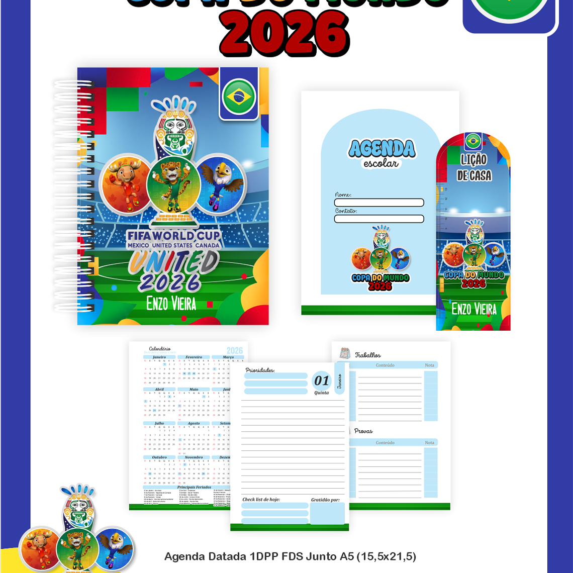 Arquivo Encadernação Escolar Copa do Mundo 2026 4