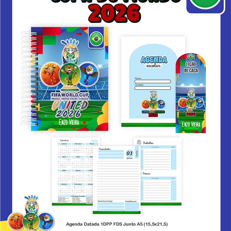 Arquivo Encadernação Escolar Copa do Mundo 2026 4