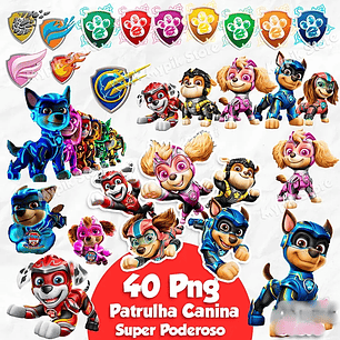 Kit digital patrulha canina super poderosos