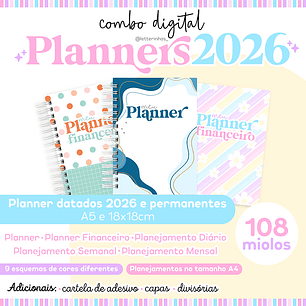 Arquivo Combo digital Planners 2026