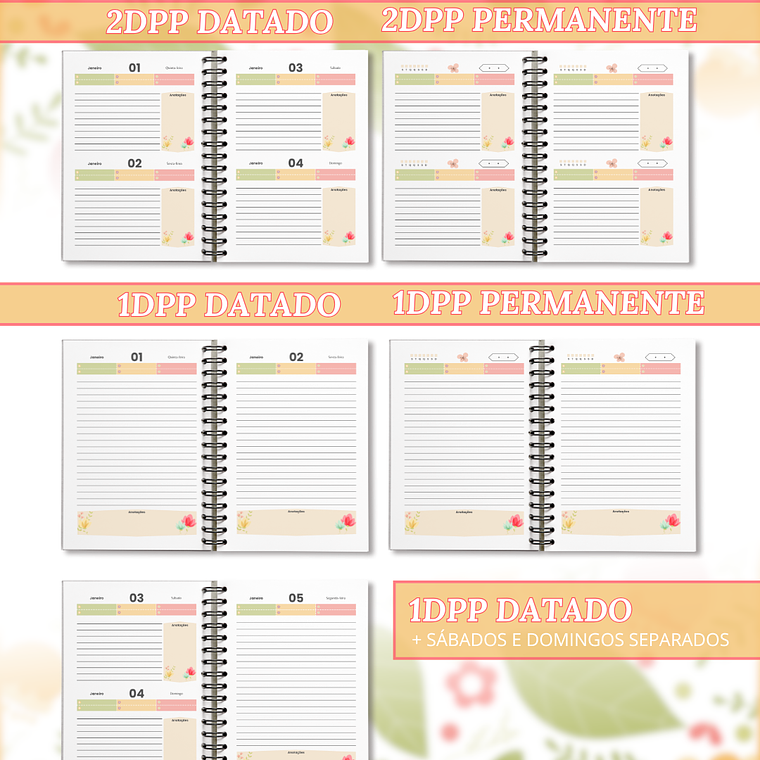 Arquivo Coleção Agendas Florais 2026 3