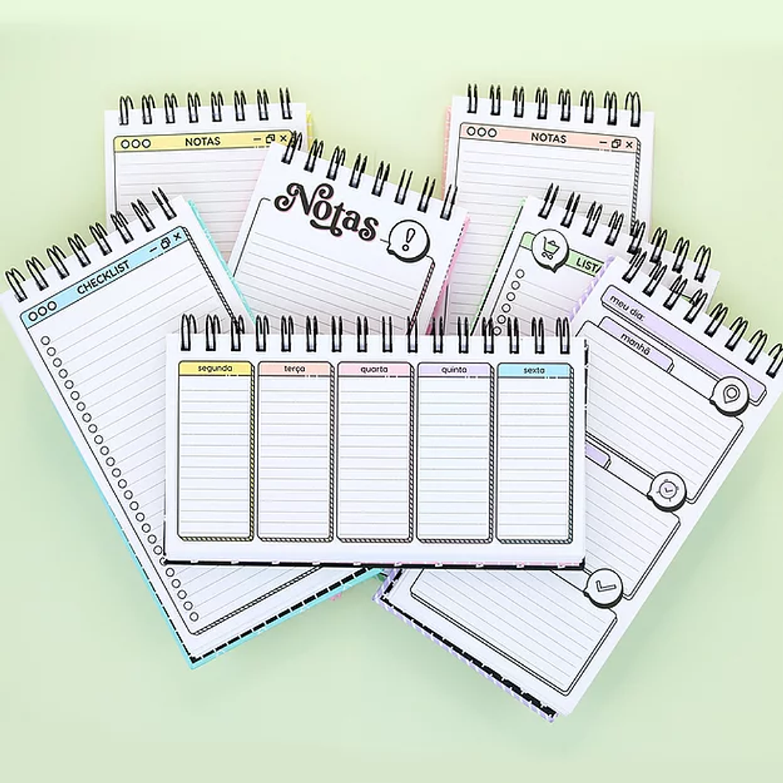 Arquivo Kit Digital Miolo Bloquinho Planejador 11x21 1