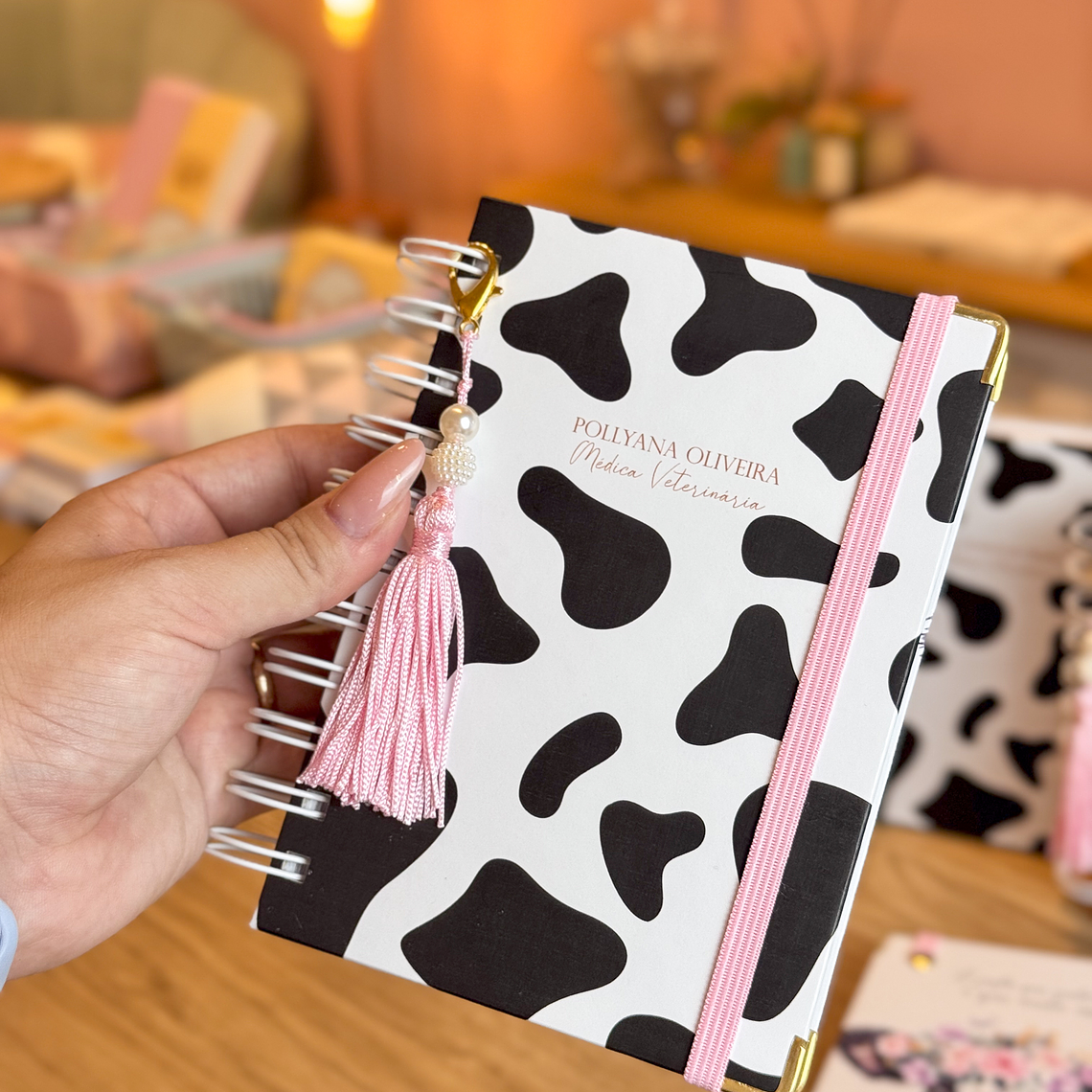 Arquivo MINI CADERNO A6 - Tema Vaquinha 2