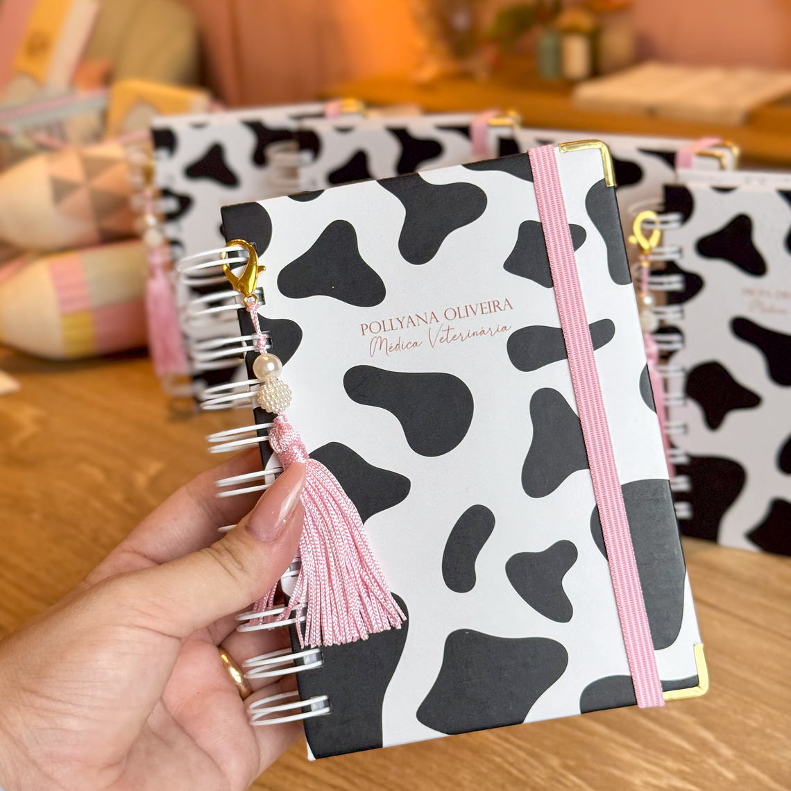 Arquivo MINI CADERNO A6 - Tema Vaquinha 8