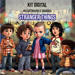 KIT DIGITAL STRANGER THINGS