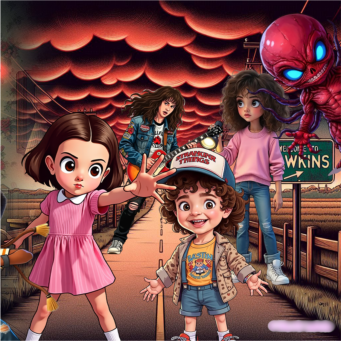 KIT DIGITAL STRANGER THINGS 2