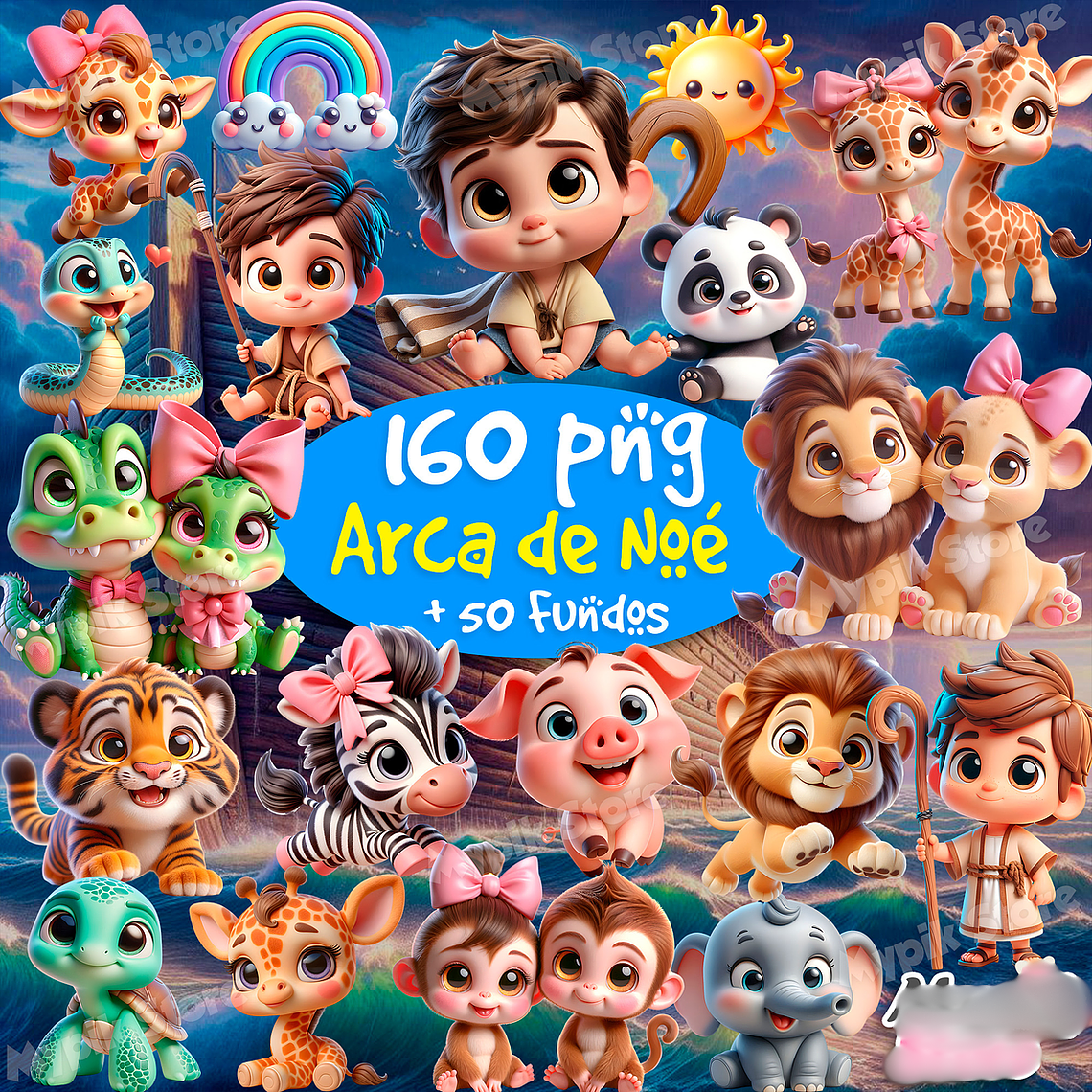 Kit Digital Arca de Noé 1