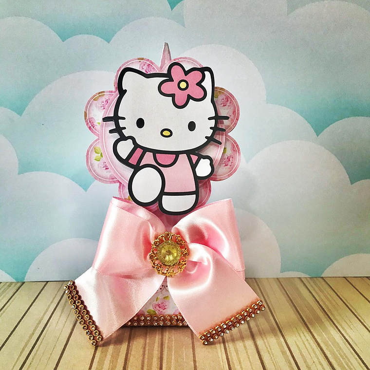 Arquivo de Corte Hello Kitty Rosa 3