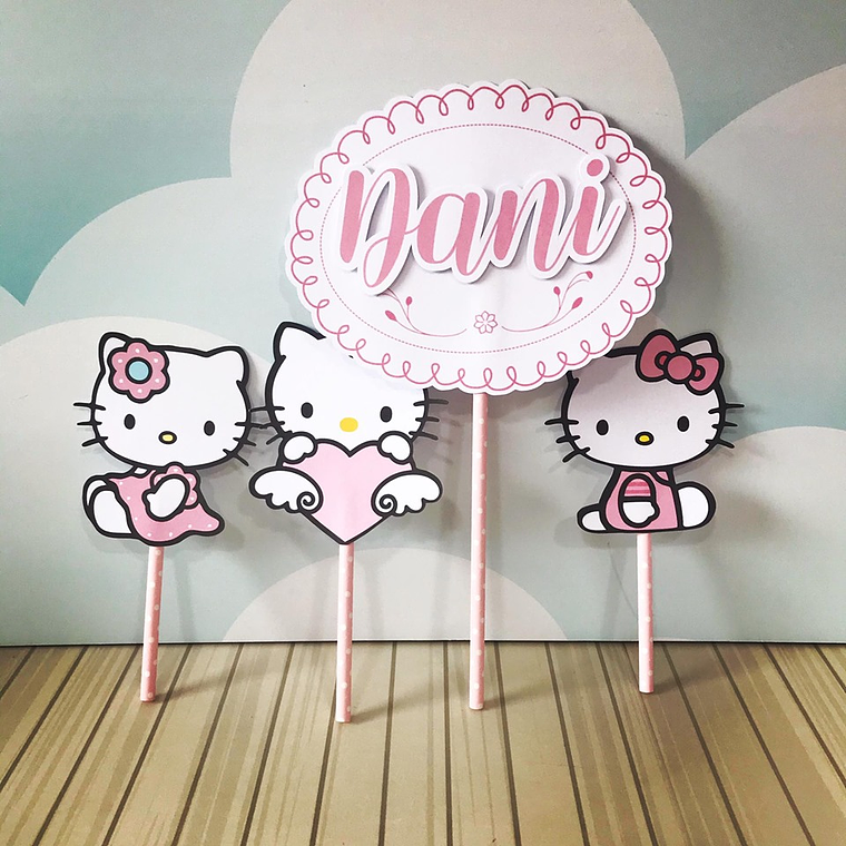 Arquivo de Corte Hello Kitty Rosa 5