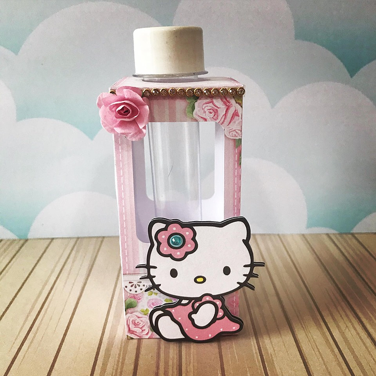 Arquivo de Corte Hello Kitty Rosa 8