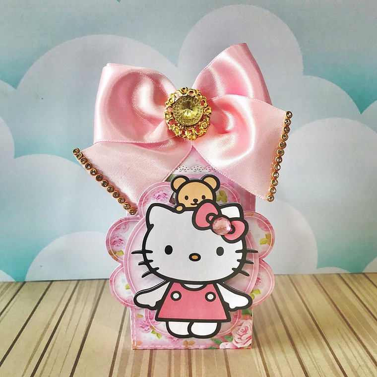 Arquivo de Corte Hello Kitty Rosa 9