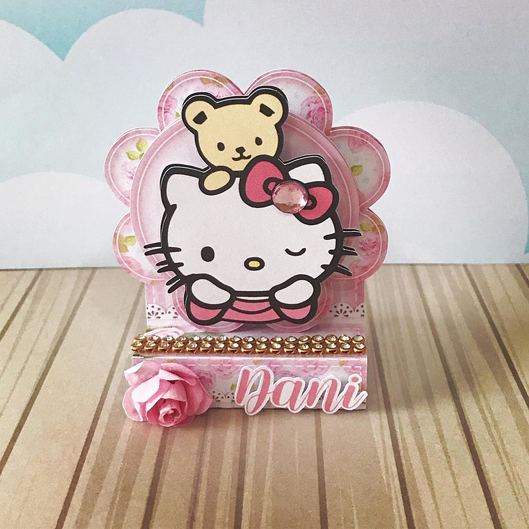 Arquivo de Corte Hello Kitty Rosa 10