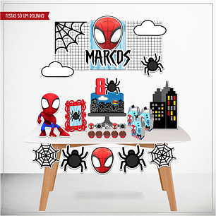 Arquivo de Corte Festa na Mesa Homem Aranha