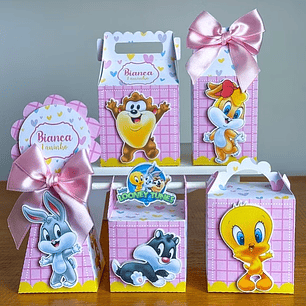 Arquivo de Corte Baby Looney Tunes Rosa