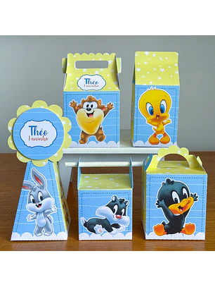 Arquivo de Corte Baby Looney Tunes Azul