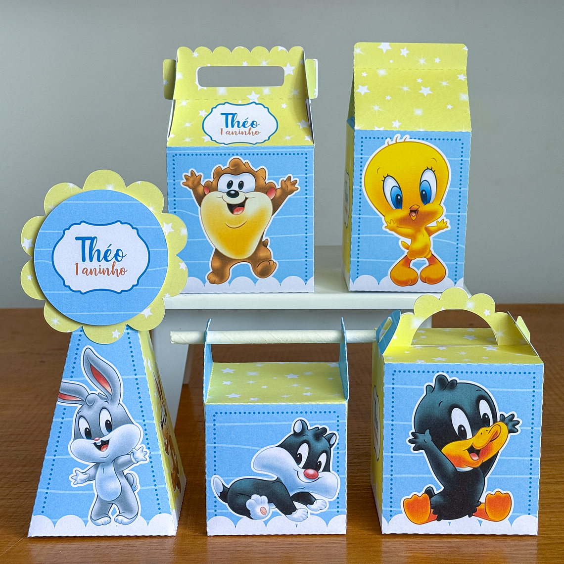 Arquivo de Corte Baby Looney Tunes Azul 1