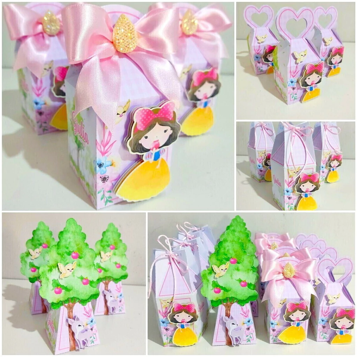 Arquivo de Corte Branca de Neve Rosa 1