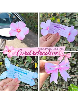 Arquivo de Corte Card Retrovisor