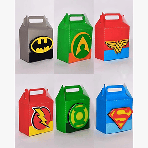 Arquivo de Corte Maletinhas Heróis