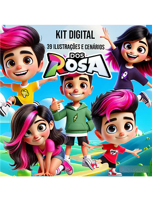 Kit Digital Dos Rosa