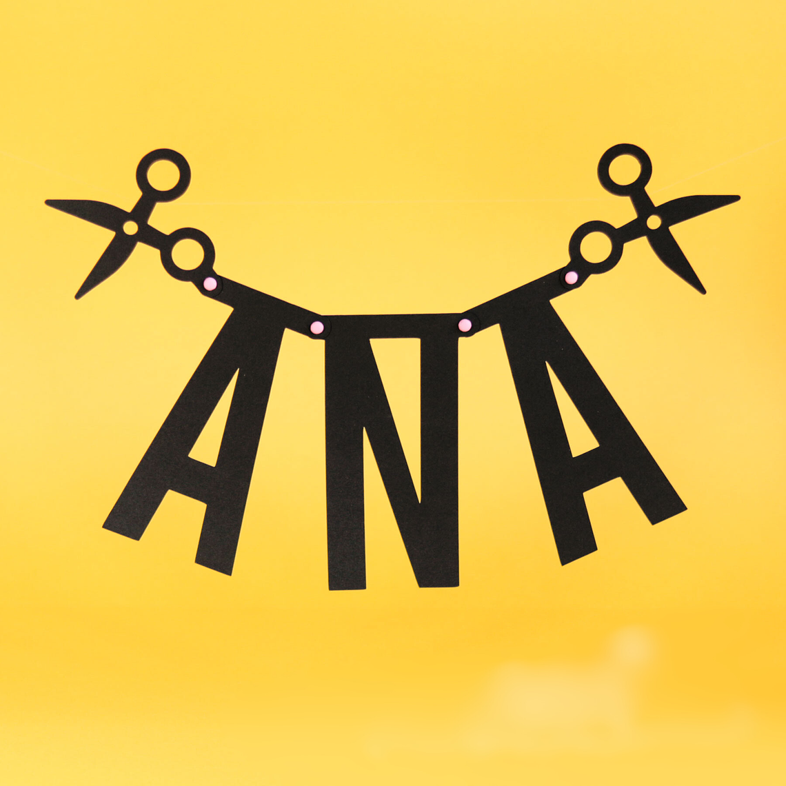 Arquivo de Corte Varal de Letras 1