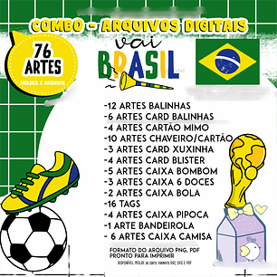 Arquivo COMBO DIGITAL - Brasil - Copa do Mundo