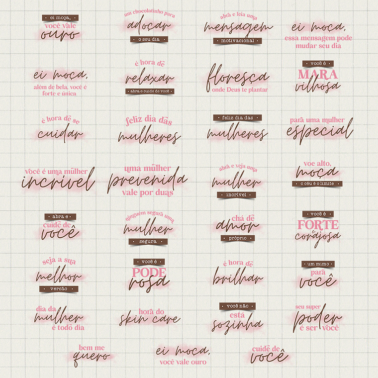 KIT DIGITAL DIA DAS MULHERES 2