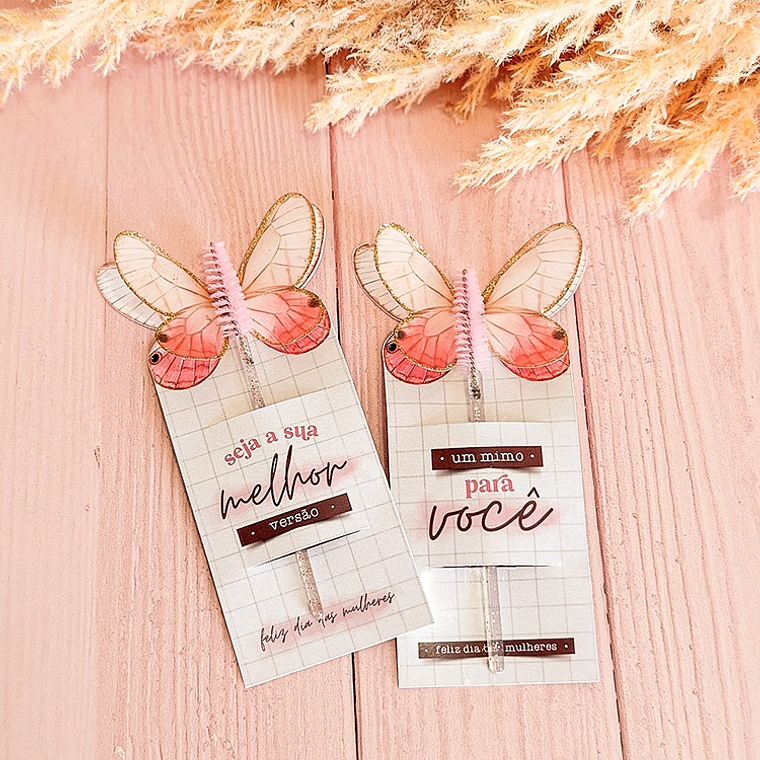 Card Lixa ou Escovinha de cílios Dia Da Mulher 1