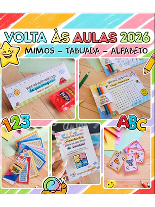 Arquivo Volta às Aulas | Mimos – Alfabeto – Tabuada