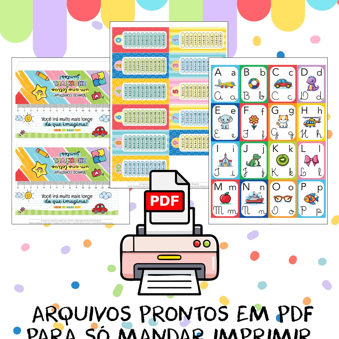 Arquivo Volta às Aulas | Mimos – Alfabeto – Tabuada 5