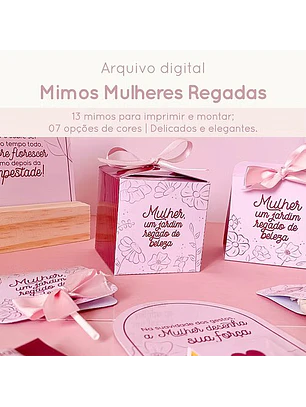 Arquivo Dia da Mulher Kit Mimos Mulheres Regadas 