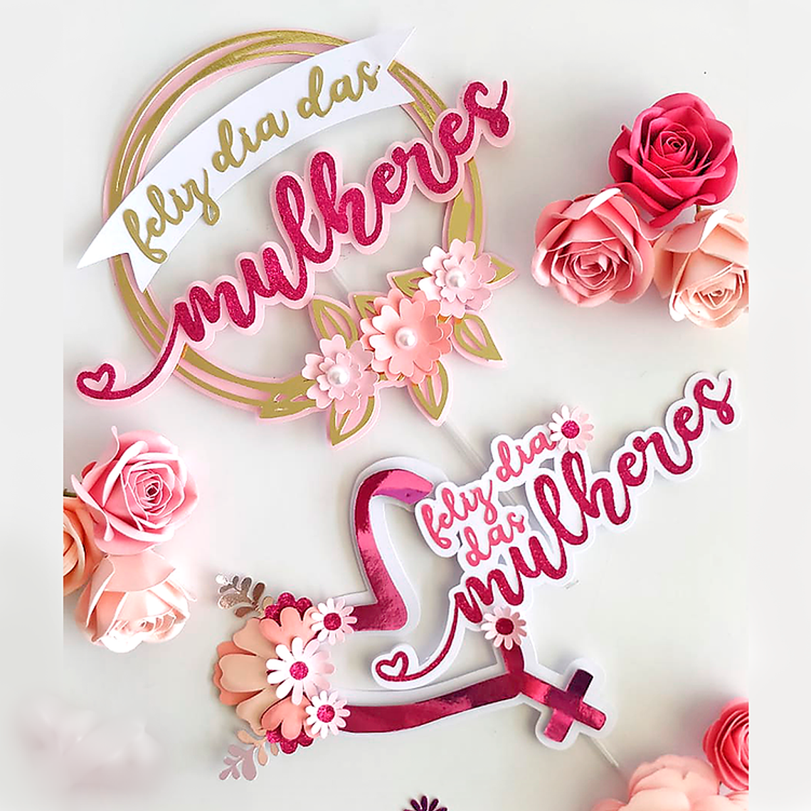 Arquivo Topo de Bolo Dia da Mulher 1