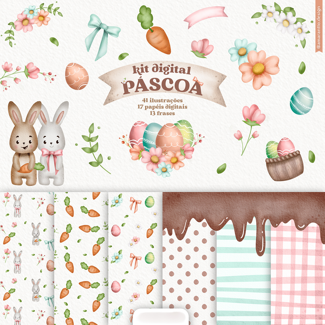 Kit Digital Páscoa 1