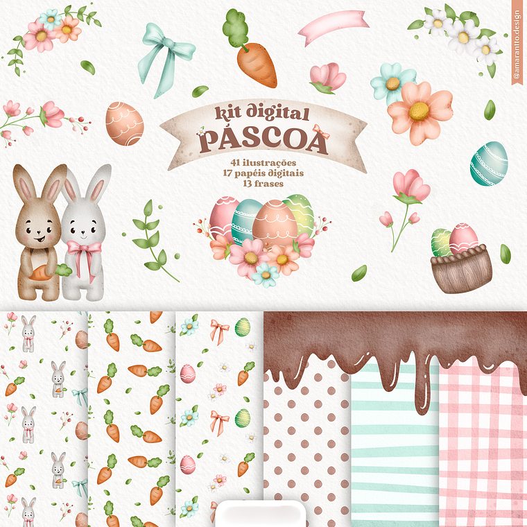 Kit Digital Páscoa 1